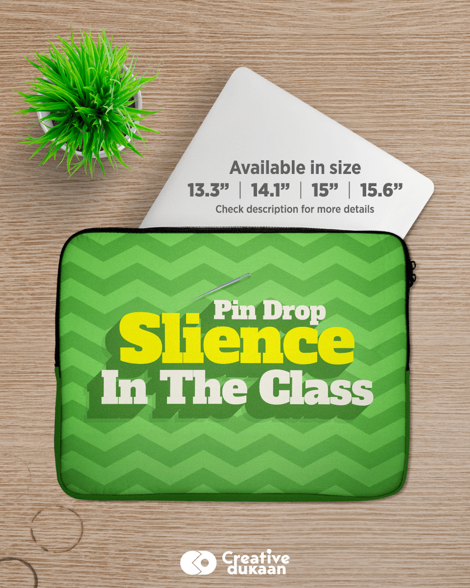 Teachers mostIconic Dialogue Sleeve Bag Pin Drop Silence In The