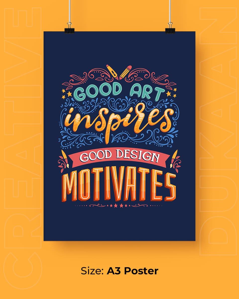 Buy Motivational Posters Online in India Creative Dukaan