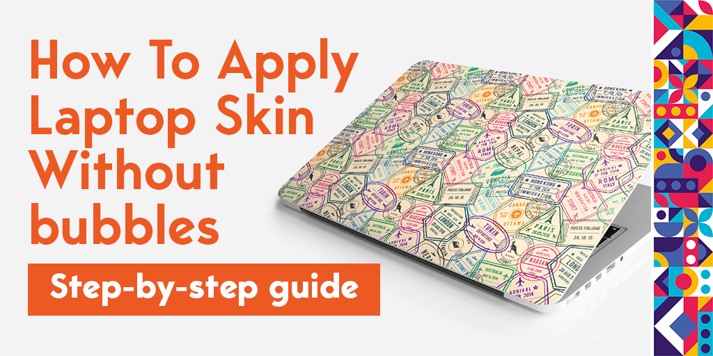 Easy Steps for Bubble-Free Laptop Skin Application | Step-by-Step Guide ...