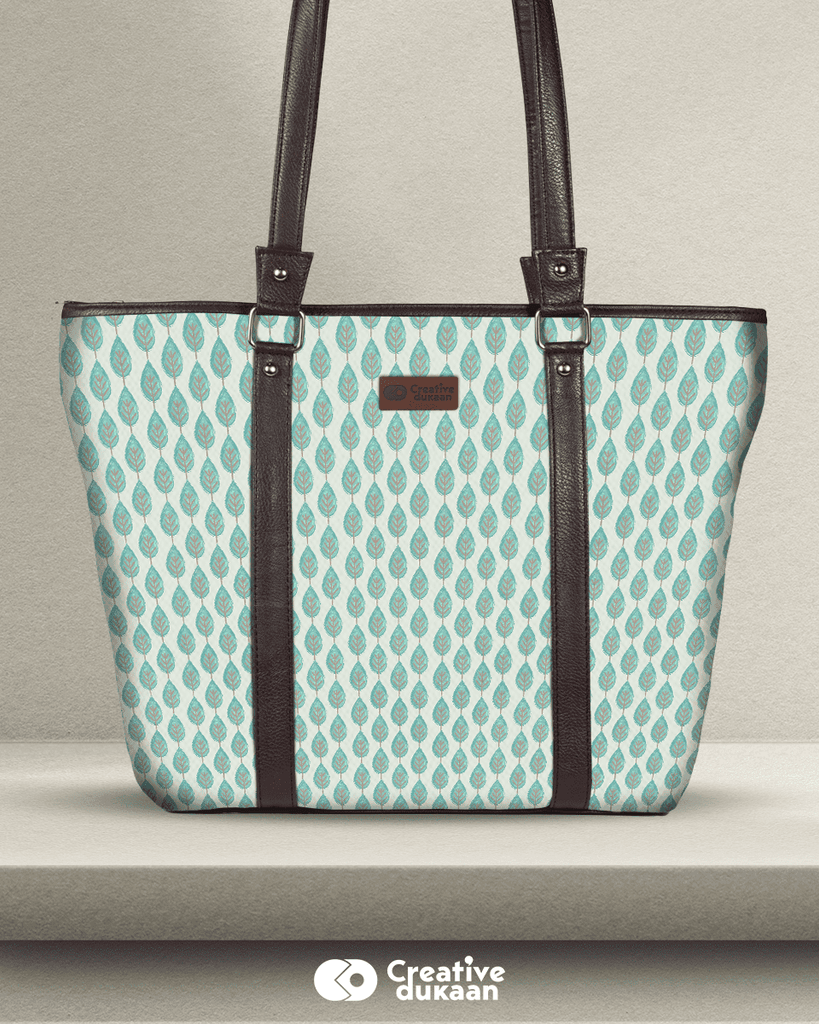 Pastel Mint Tote Bag for Women