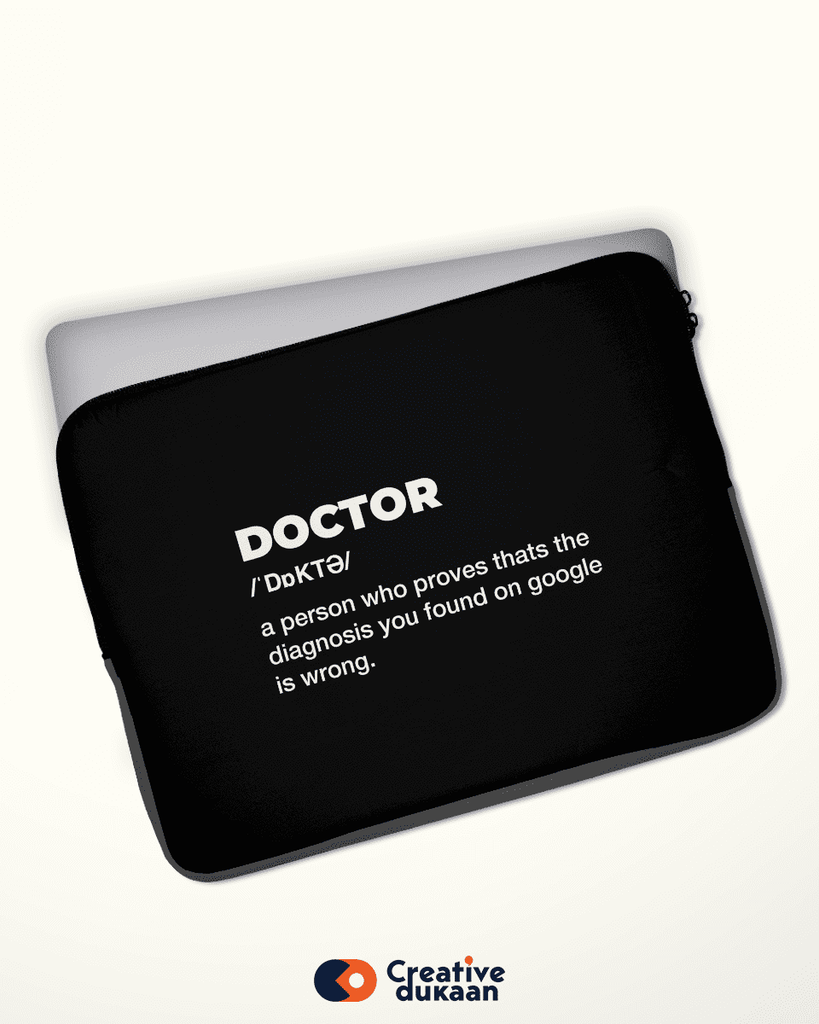 Doctors - Premium Laptop Sleeve - Creative Dukaan