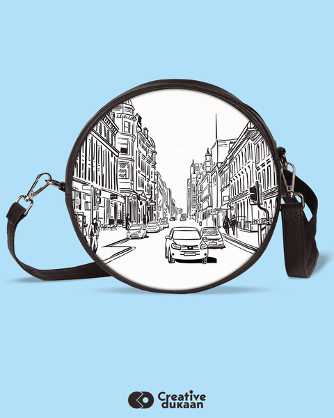 The View Crossover Vegan Sling Bag - Creative Dukaan