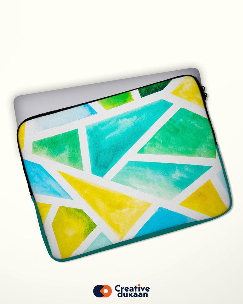 Summer Bliss Funky Laptop Sleeve & Multicolour Design - Creative Dukaan