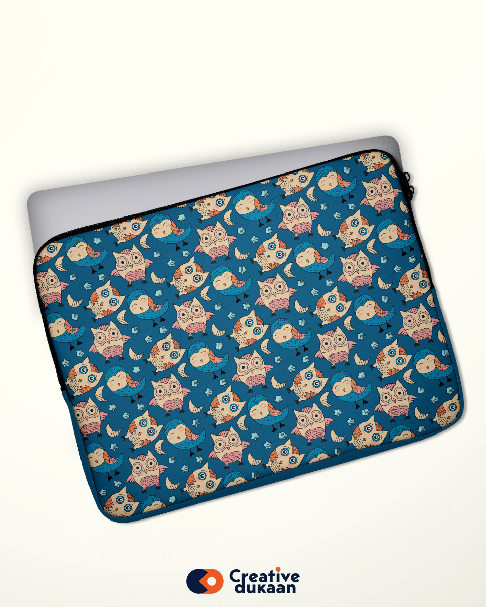 Blue Owl Laptop Sleeve main image 1