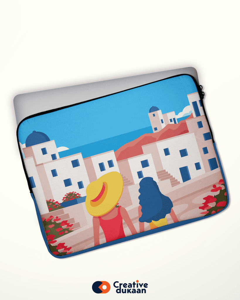 Cool and Quirky Laptop Sleeves "Greece" - Creative Dukaan