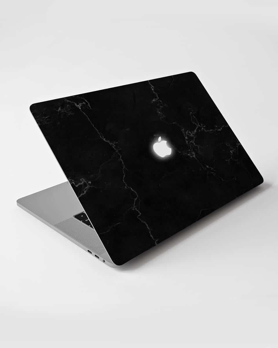 Buy Signature Black MacBook Skin for Your Apple Device in India