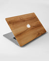Professional Wooden Apple MacBook Skin With Matt Lamination - Creative Dukaan