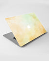 Textured Cute MacBook Air Skin With Off White Colours - Creative Dukaan