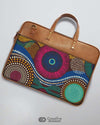 Circular Art - The Vegan Leather Laptop Bag - Creative Dukaan