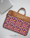 Paisley - The Vegan Leather Laptop Bag - Creative Dukaan