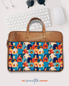 Colorful People - The Vegan Leather Laptop Bag - Creative Dukaan