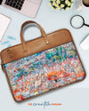 Lost City - The Vegan Leather Laptop Bag - Creative Dukaan