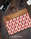 Big Ban Clock Tower - The Vegan Leather Laptop Bag - Creative Dukaan