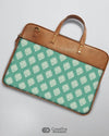 The Baroque - The Vegan Leather Laptop Bag - Creative Dukaan