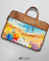 The Shoreside - The Vegan Leather Laptop Bag - Creative Dukaan
