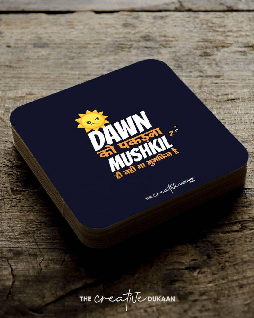 Creative Bollywood Agency Coasters - Set of 2 - Creative Dukaan