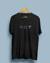 Love Comment Share Instagram - Half Sleeve T-shirt - Creative Dukaan