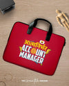 Funny Laptop Cover Bag - Social Media Account Manager - Creative Dukaan
