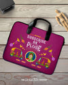 Creative Laptop Sleeve Bag With Subscribe Ok Please - Creative Dukaan