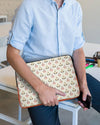 Traditional Flower Protective Laptop Sleeve Bag - Creative Dukaan