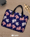 Pink Leafage beautiful laptop sleeve bag - Creative Dukaan