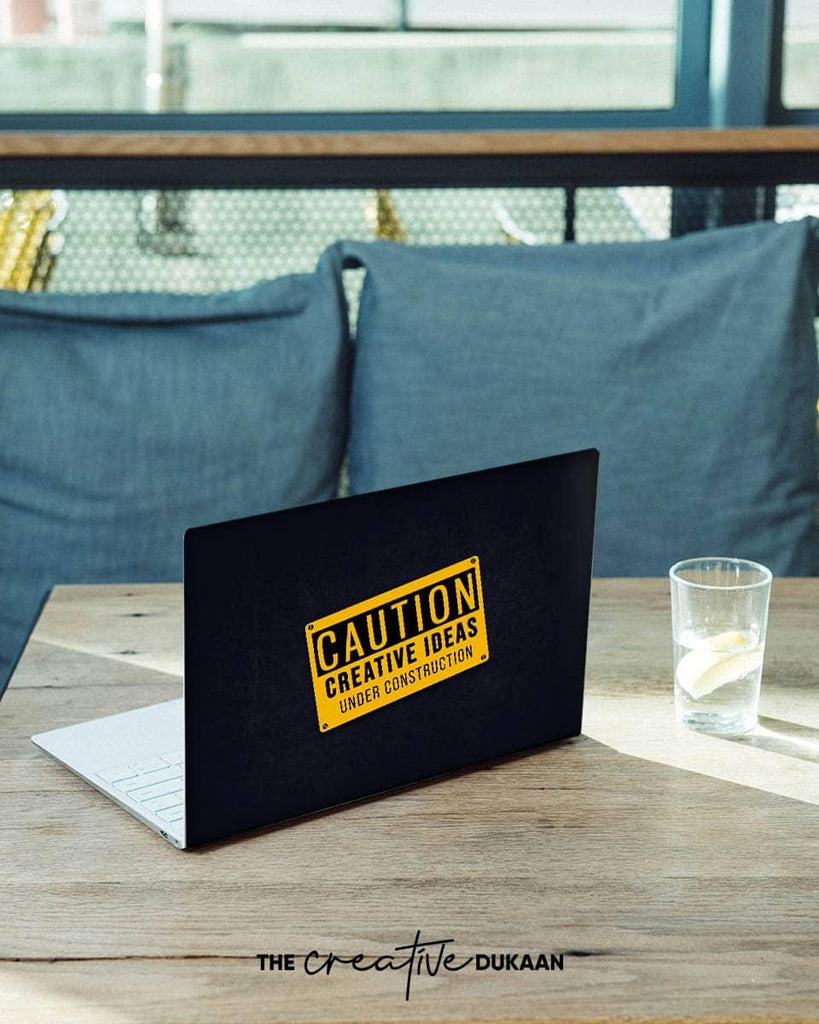 Creative Ideas Cool Laptop Skin With Unique Text - Creative Dukaan