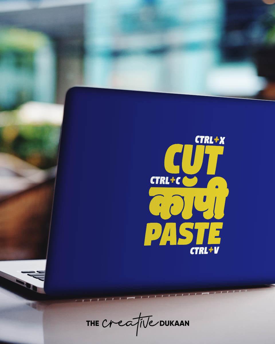 Funny Laptop Skin With The Unique Text