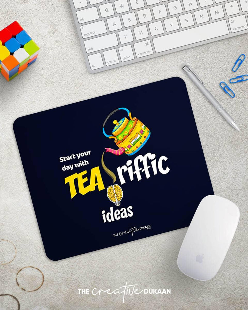 TEAriffic - Tea Lovers Mousepad - Creative Dukaan