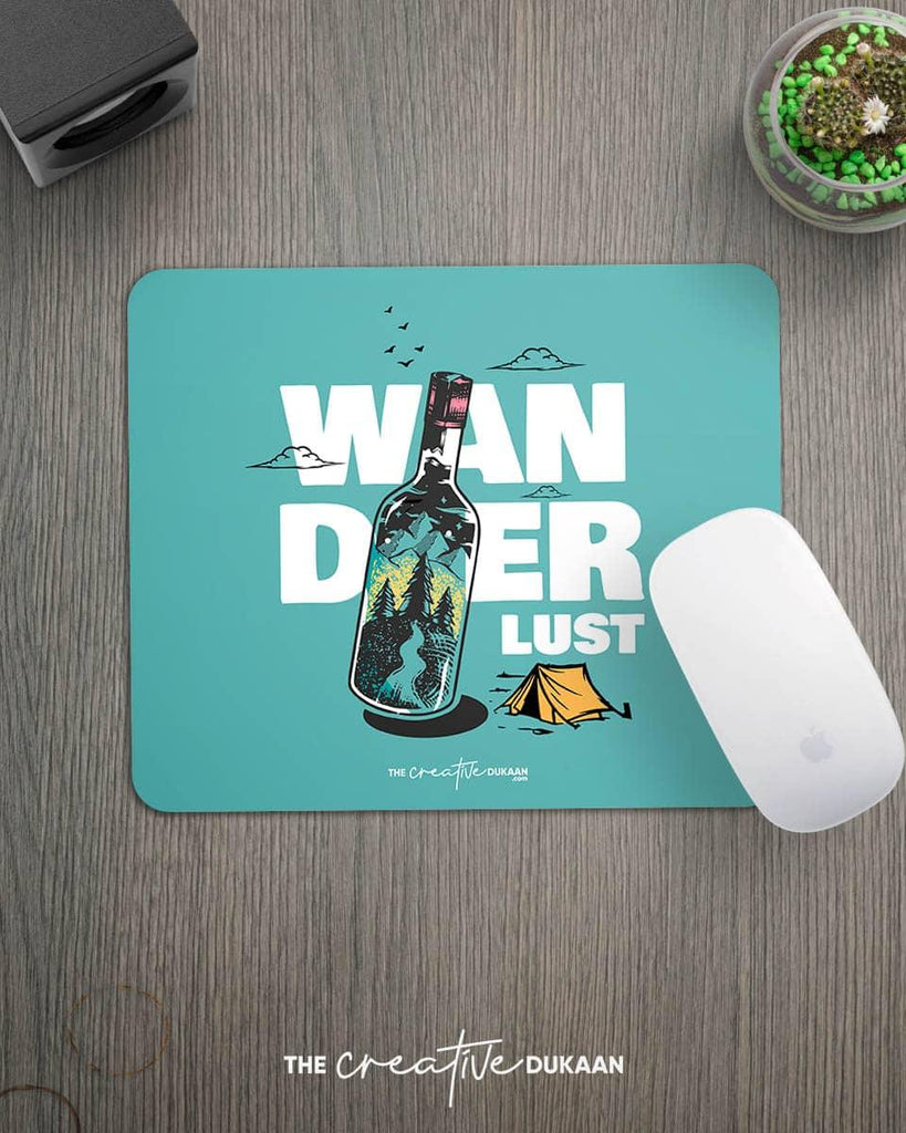 Wanderlust - Travel Mousepad - Creative Dukaan