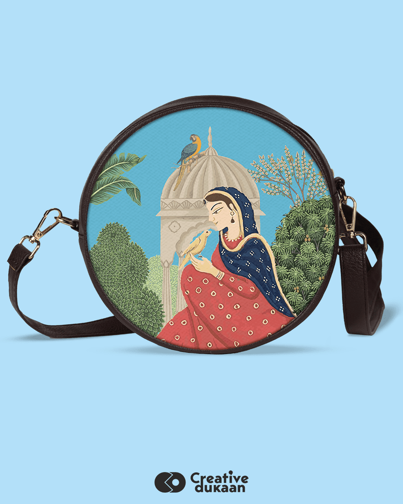 Women in a Garden Sling Bag - Creative Dukaan