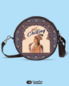 Just Chilling Mughal Art Sling Bag - Creative Dukaan