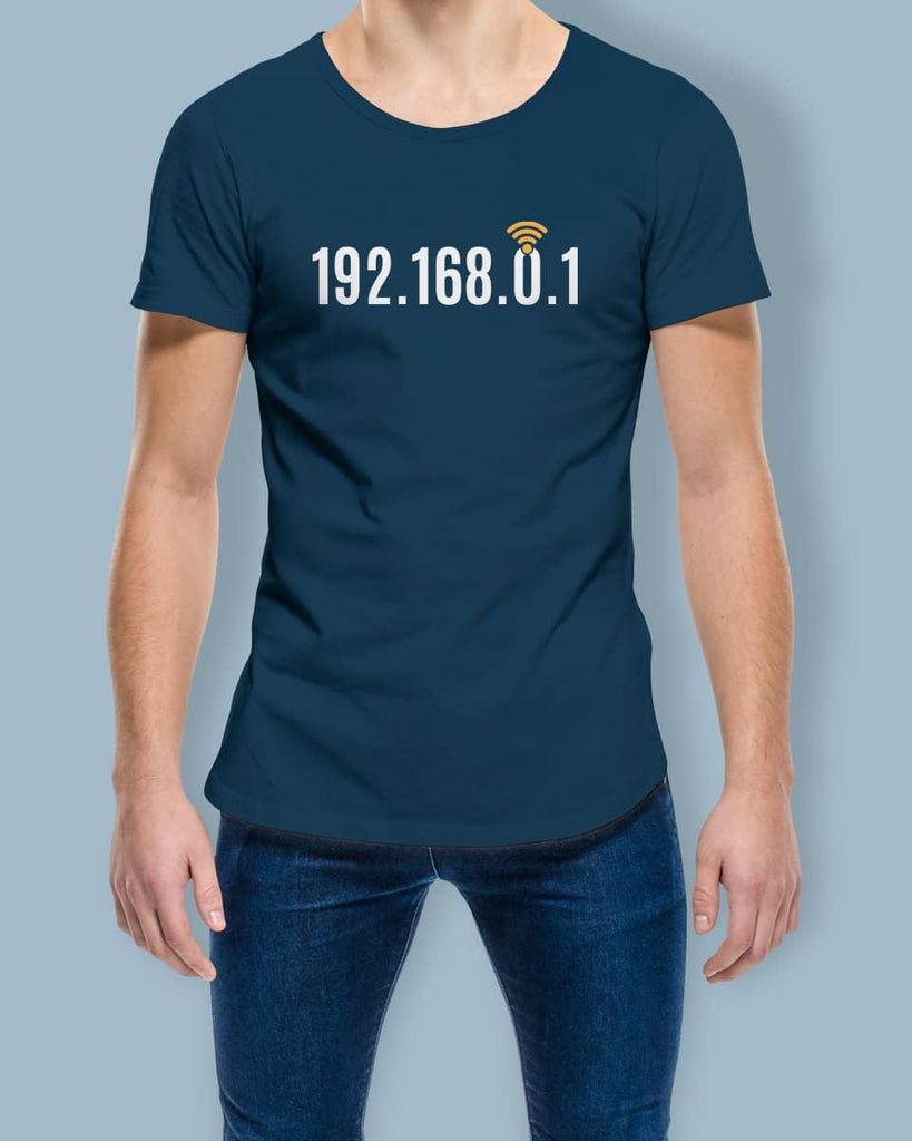 192.168.0.1 - Half Sleeve T-shirt - Creative Dukaan