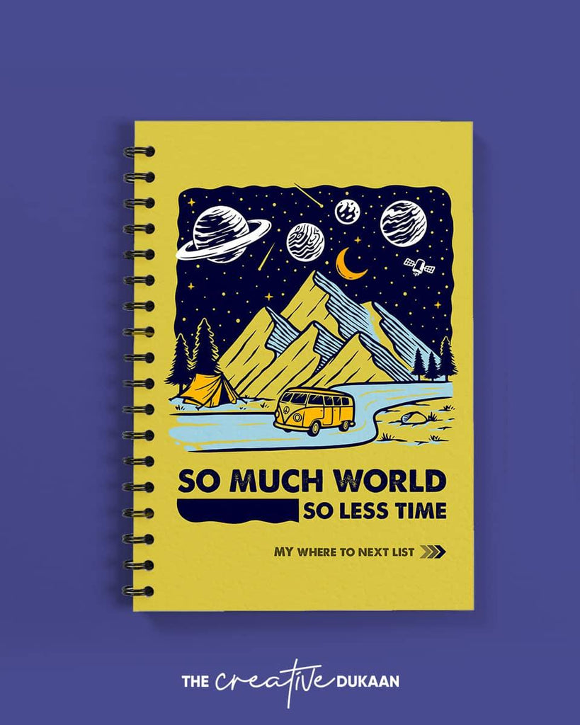 Travel - A5 Notebook - Creative Dukaan