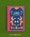 Like Karo Quirky Notebooks - A5 Notebook - Creative Dukaan