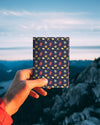 Travel theme blue passport covers - Creative Dukaan