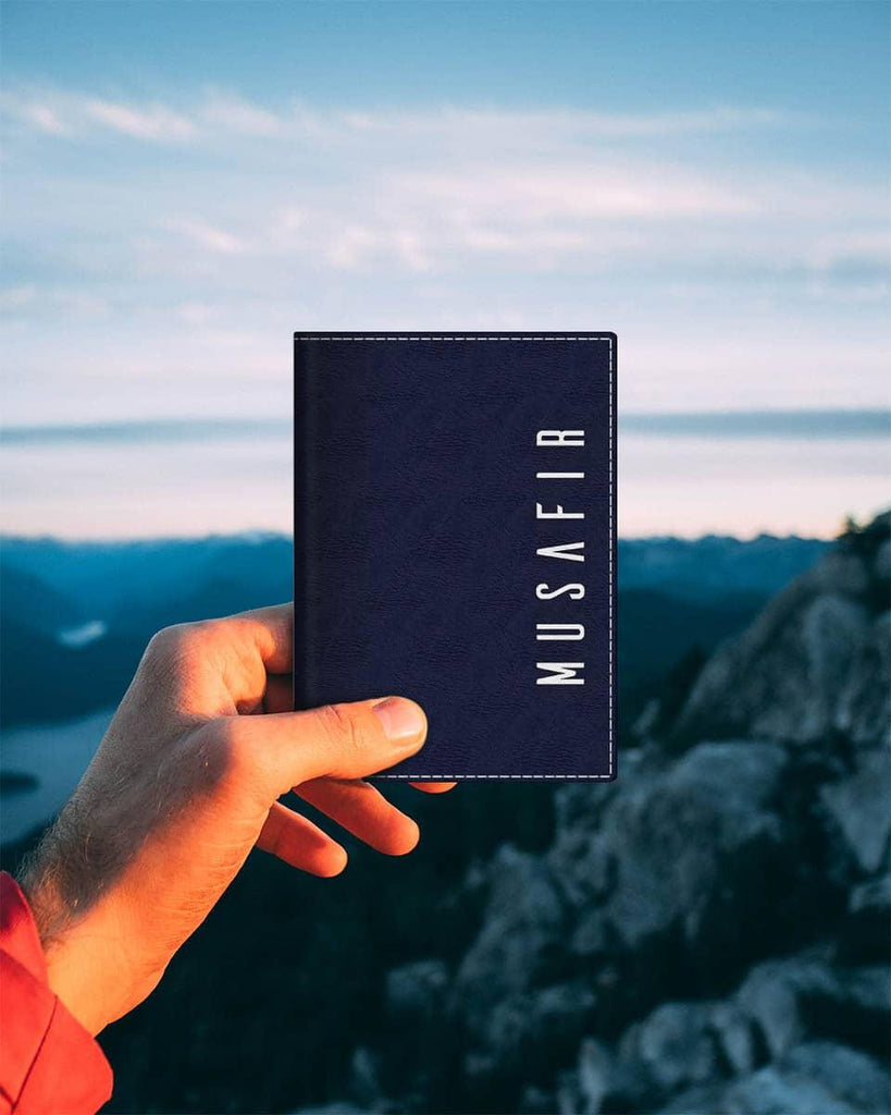 Musafir beautiful passport cover - Creative Dukaan