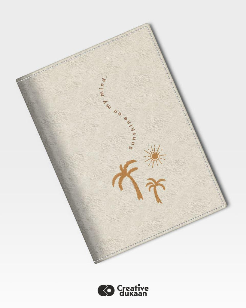 Passport Cover - Sunshine on my mind - Creative Dukaan