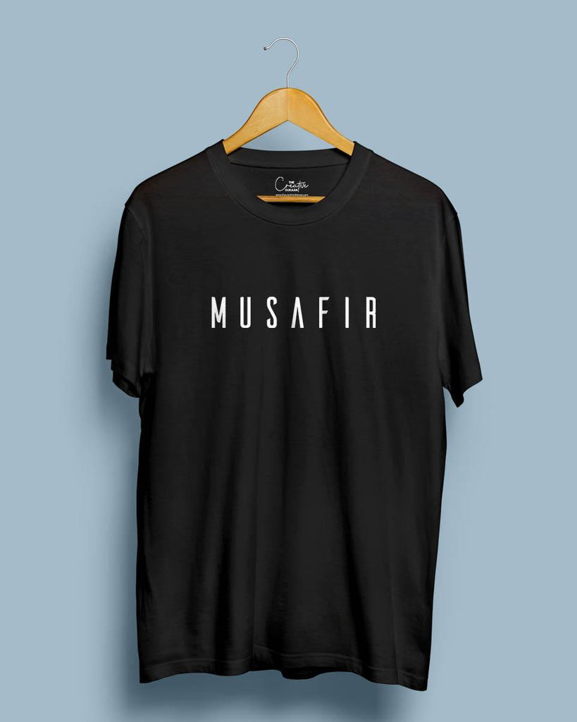 Musafir - Half Sleeve T-shirt - Creative Dukaan