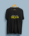 Sarcasm - Half Sleeve T-shirt - Creative Dukaan