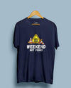 Weekend - 404 Error - Half Sleeve T-shirt - Creative Dukaan