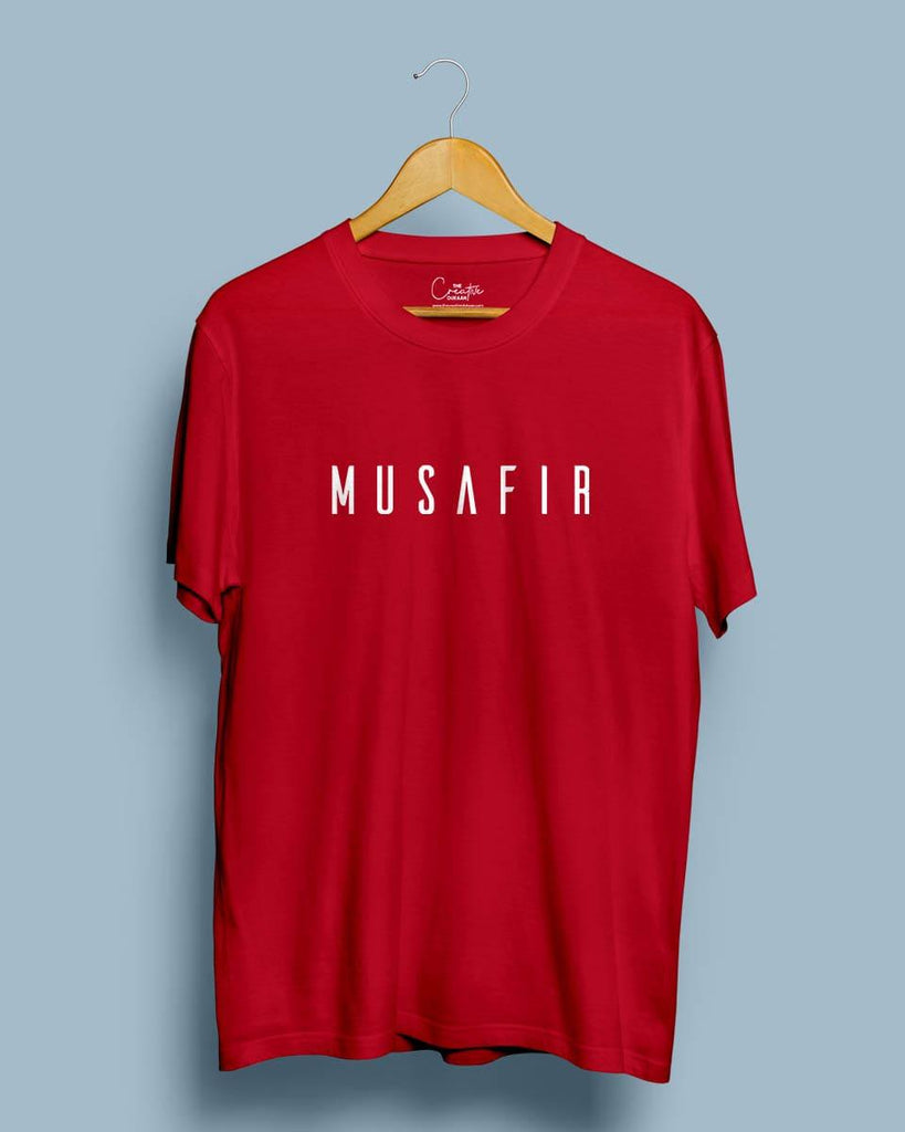 Musafir - Half Sleeve T-shirt - Creative Dukaan