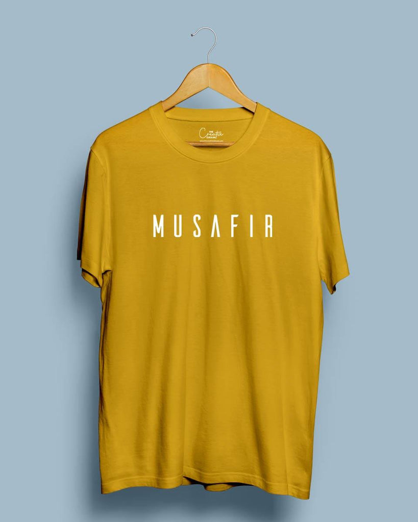 Musafir - Half Sleeve T-shirt - Creative Dukaan