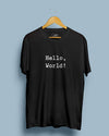 Hello World - Half Sleeve T-shirt - Creative Dukaan