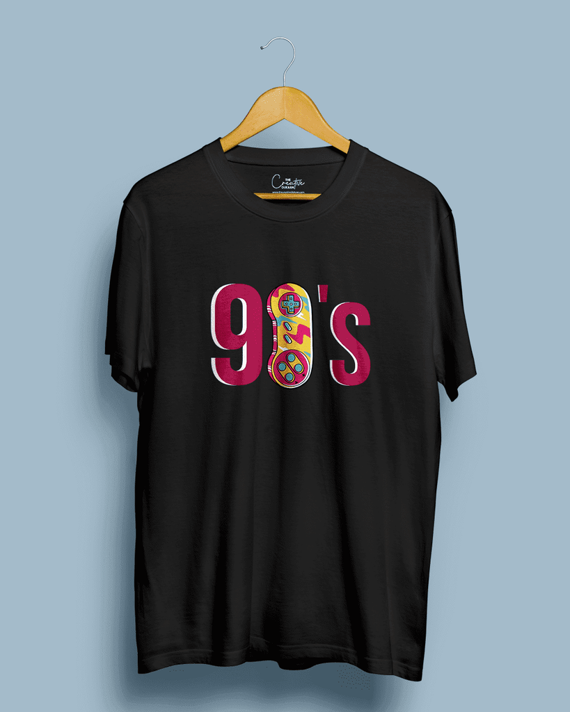 The 90's - Half Sleeve T-shirt - Creative Dukaan