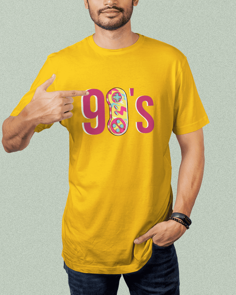 The 90's - Half Sleeve T-shirt - Creative Dukaan