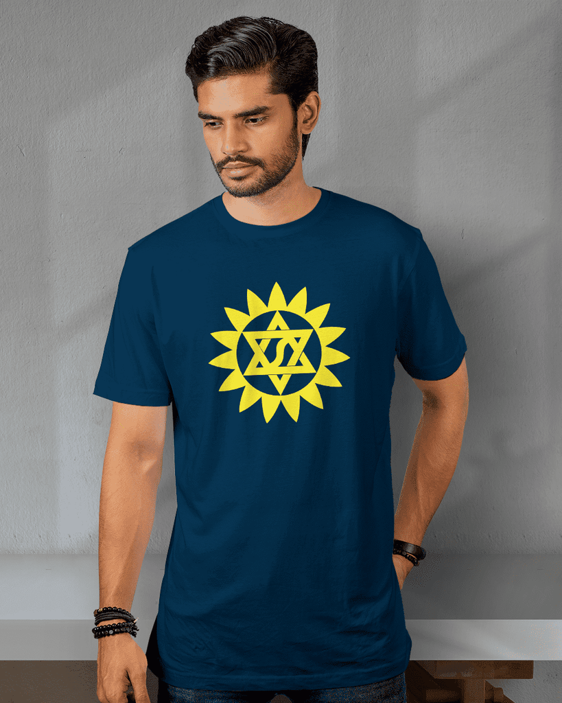 Cool Shaktimaan Logo - Half Sleeve T-shirt - Creative Dukaan