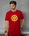 Cool Shaktimaan Logo - Half Sleeve T-shirt - Creative Dukaan