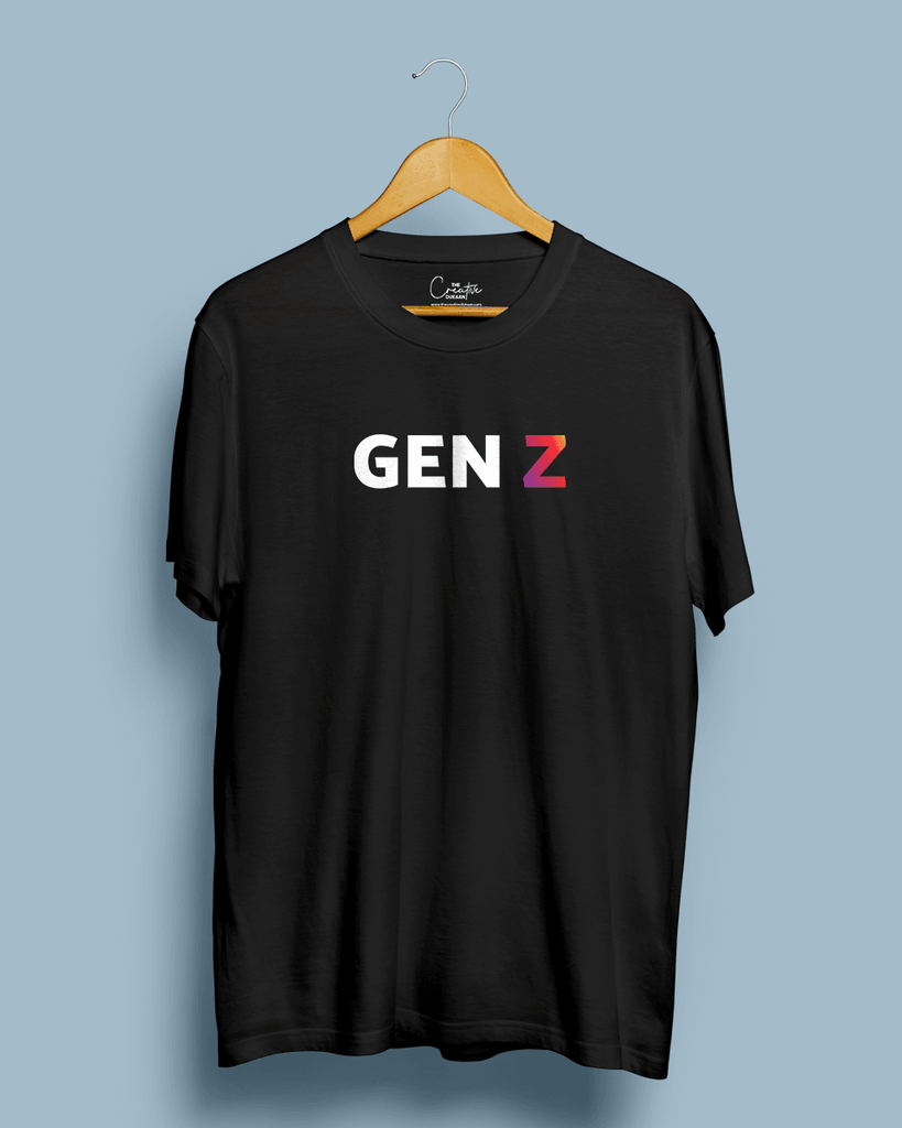 Gen Z - Half Sleeve T-shirt - Creative Dukaan