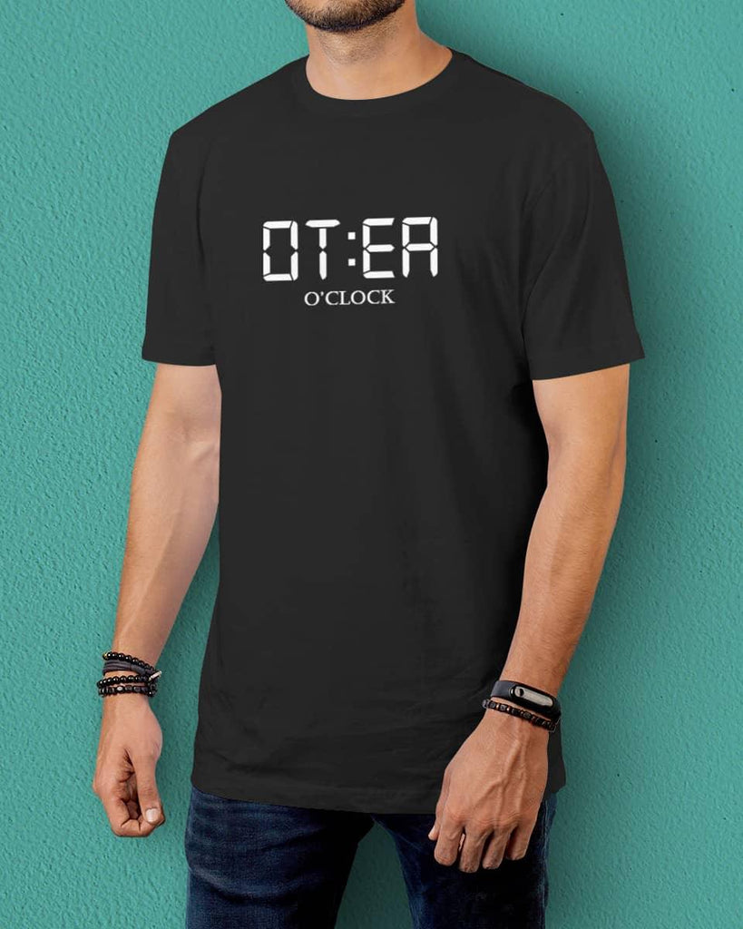 TEA O'Clock - Half Sleeve Funny Tea Lover T-shirt - Creative Dukaan