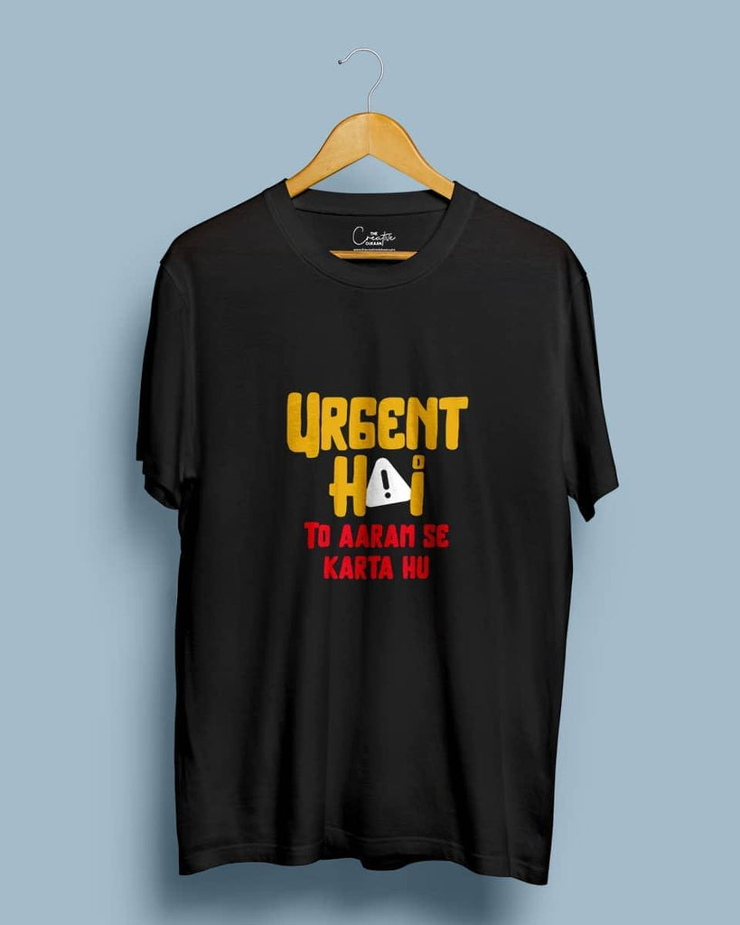Urgent Submission - Half Sleeve T-shirt - Creative Dukaan